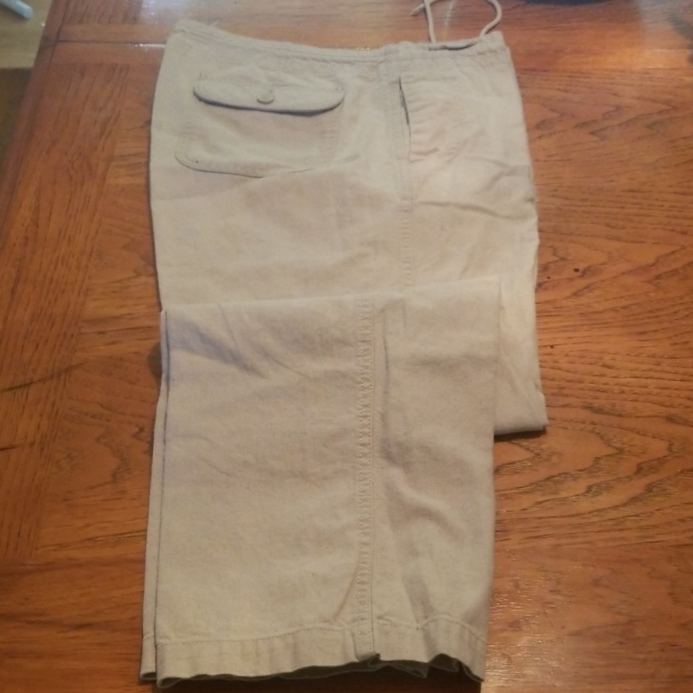Women's tan slacks